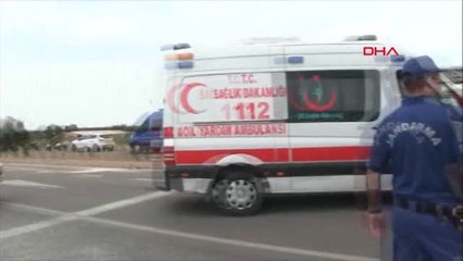 Balıkesir Tır'ın Dorsesine Çarpan Otomobil Sürücüsü Öldü