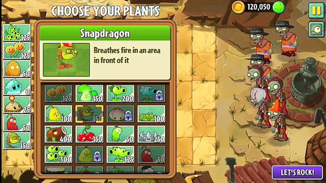 Wild West Day 7 - Plants vs Zombies