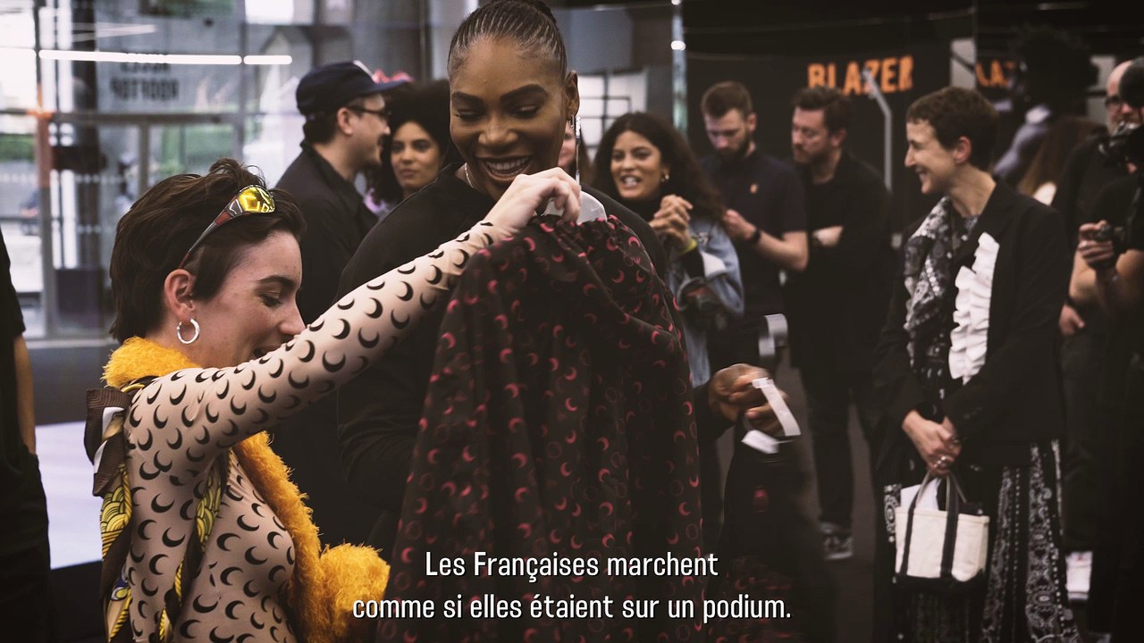 Paris dans les pas de Serena Williams