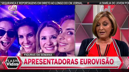 Apresentadoras Eurovisão Figuras da Semana de Maya no Radar da Fama   11 Maio 2018