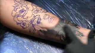 Forsaken - Tattoo time lapse