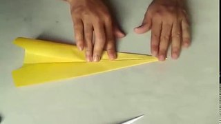 How to make a Concord Paper Airplane that is so easy ! Paper Craft