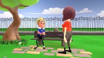 Funny Cartoon GF and BF Talking