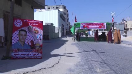 Gazze Şehidini Uğurladı