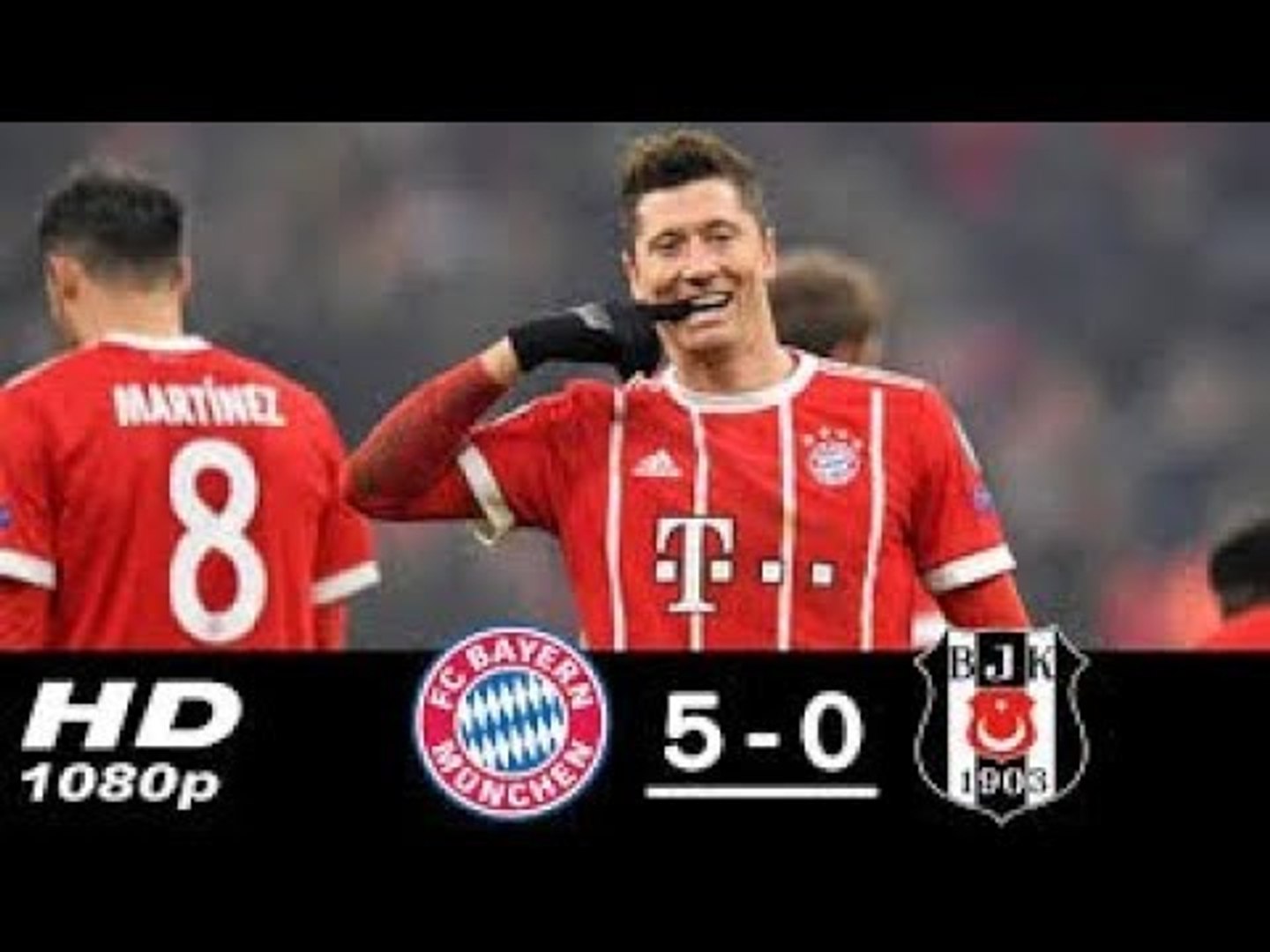 Bayern Munich vs Besiktas 5-0○ All Goals & Highlights 20/02/2018 HD - video  Dailymotion