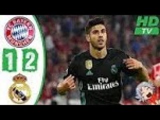 BAYERN MUNICH 1-2 REAL MADRID -ALL GOALS & HIGHLIGHTS- 25/4/2018 HD