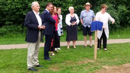 Inauguration du projet Jean Zay, lauréat du Budget Participatif arrageois 2017
