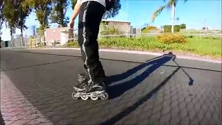 Inline Skating: How To Brake On Inline Skates Tutorial / 3 City Skating Stops (Narrated)