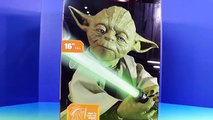 Disney Star Wars Legendary Master Jedi Yoda Interive Figure With Lightsaber And Gimer Stick