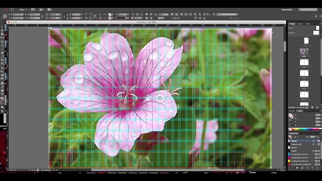 Make an e-brochure with Adobe Indesign cc