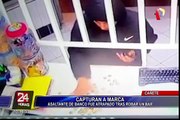 Cañete: policía capturó a delincuente tras asaltar una farmacia