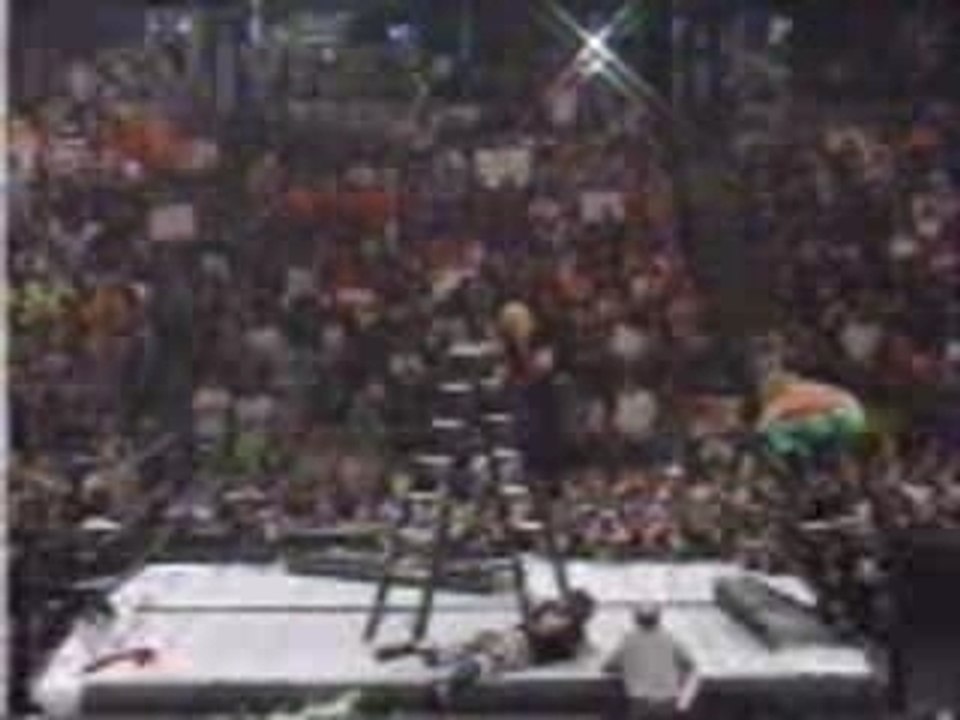 Edge vs Jeff Hardy In Ladder Match summerslam