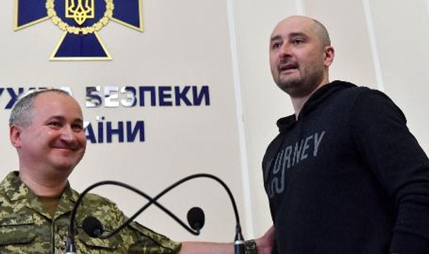 Russian revealed alive after 'staged' murder