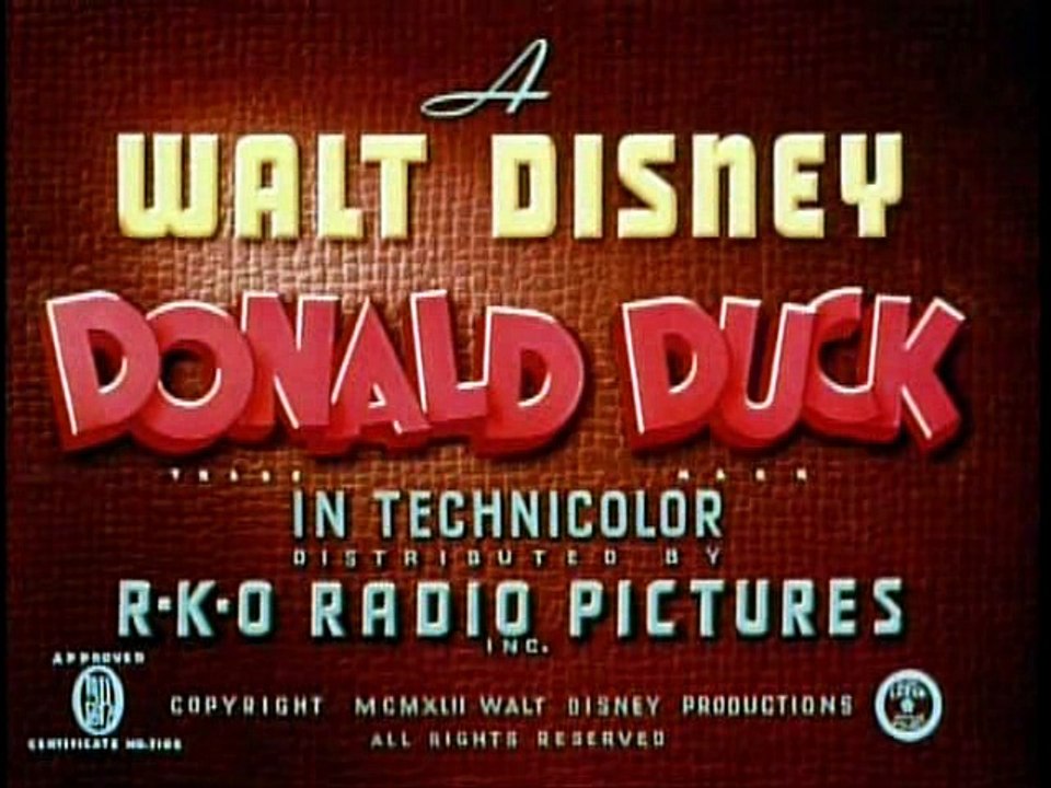 Donald Duck - Donald's Gold Mine  (1942)
