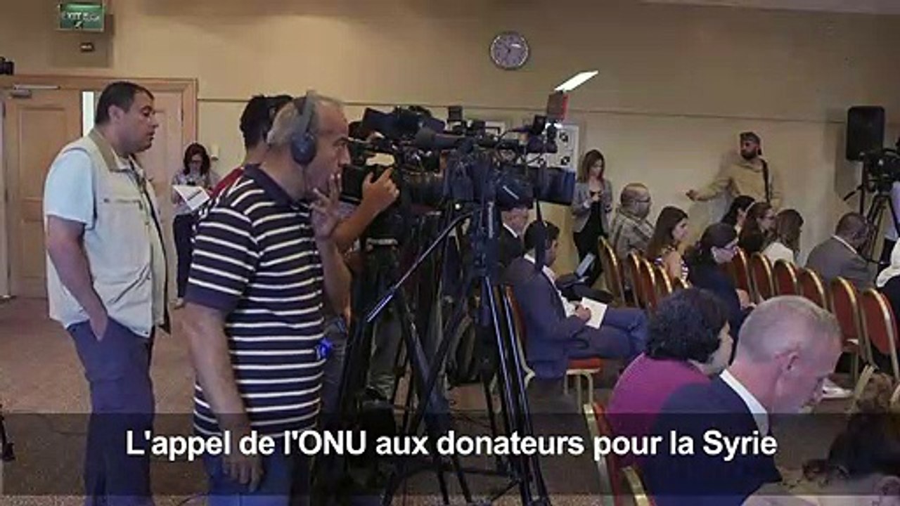 Réfugiés syriens: l'ONU lance un appel "urgent" aux donateurs