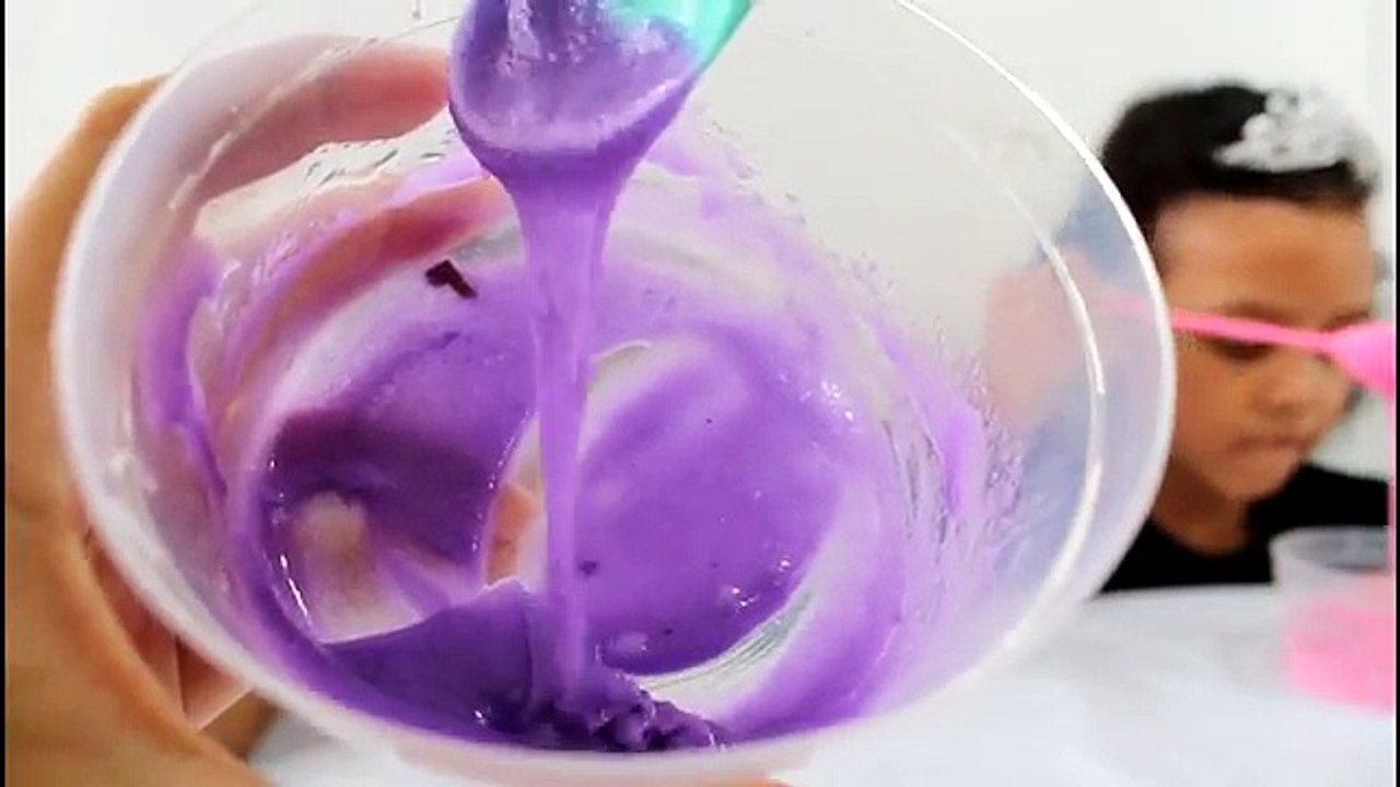 SAND SLIME ♥ 3 Bahan saja . Gampang Banget !!!