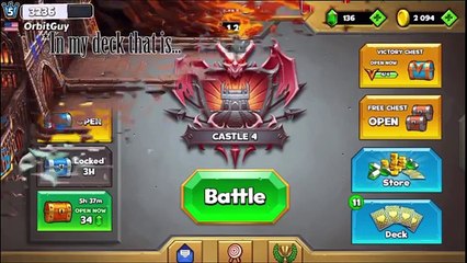 Castle Crush - Winning with NO TROOPS?!?!?!