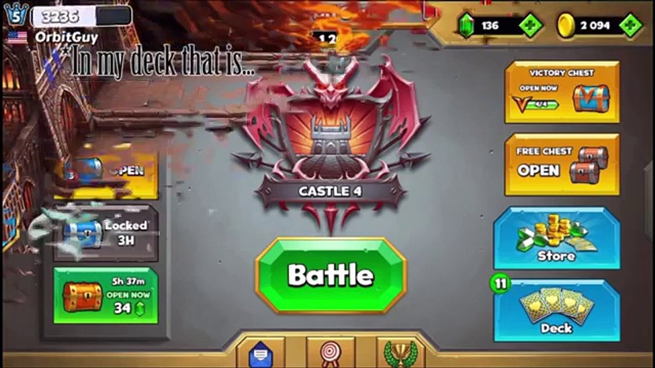 Castle Crush - Winning with NO TROOPS?!?!?!