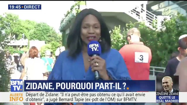 Zidane: C’est un grand champion, il sait partir la tête haute , réagit Laura Flessel