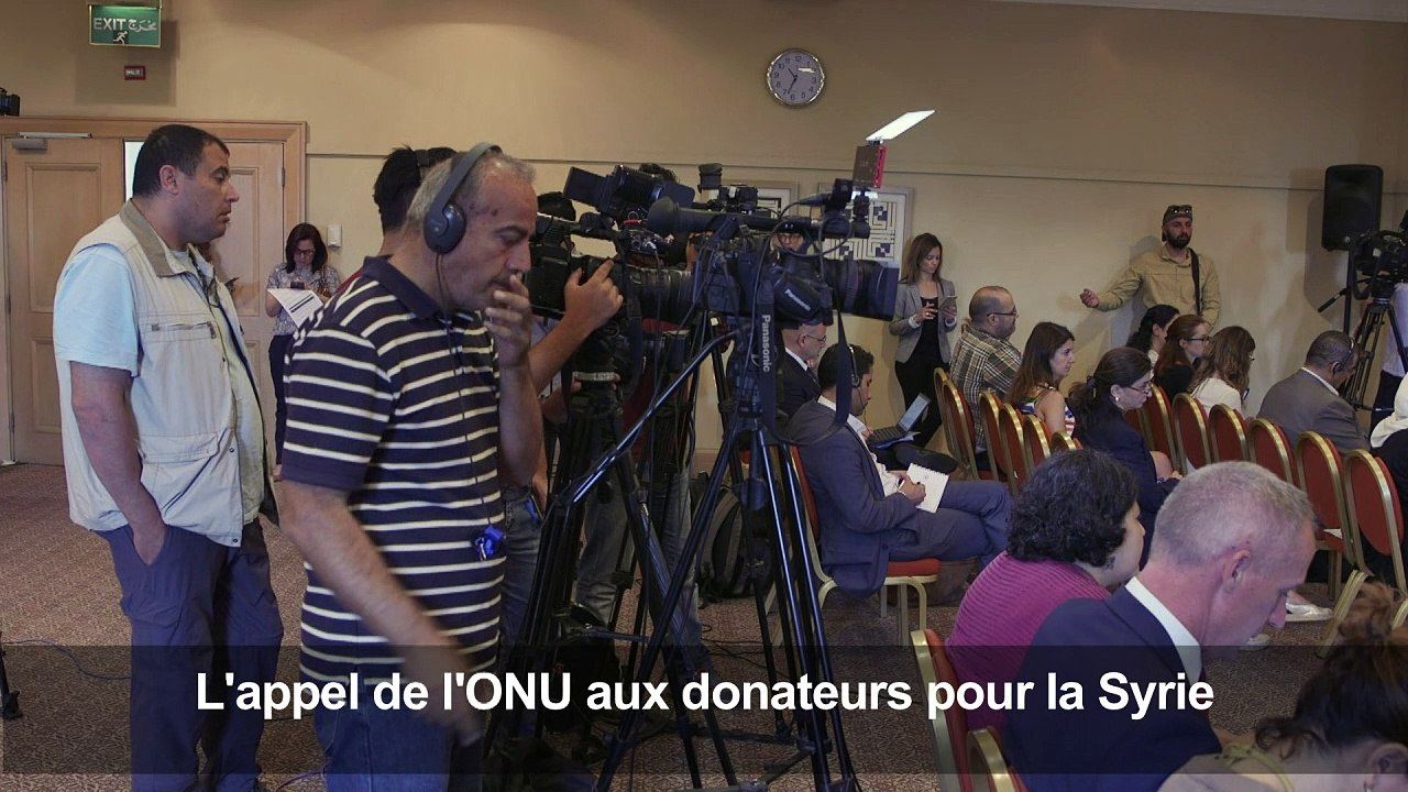Réfugiés syriens: l'ONU lance un appel "urgent" aux donateurs