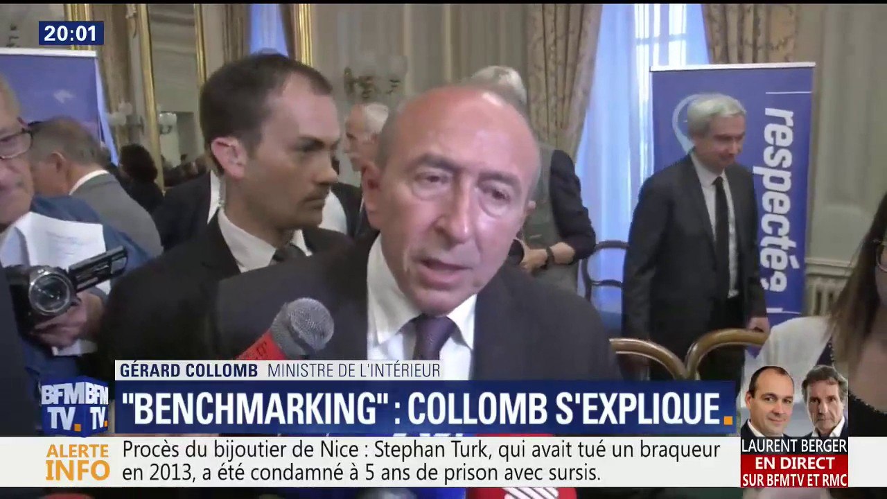 "Benchmarking" des migrants: Collomb assume