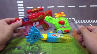 캔디 토이 장난감, 대형마트에서 판매하는 초콜릿이 들어간 총,헬기,짝짝이 완구 리뷰