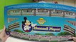 Toy Train Monorail Playset & Big Surprise Egg Toys with Superheroes & Hot Wheels Toy Cars Unboxing