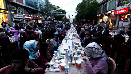 Bingöl’de, 6 bin kişi iftar açtı