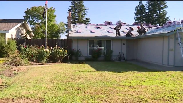 Vietnam Veteran Surprised with New Roof