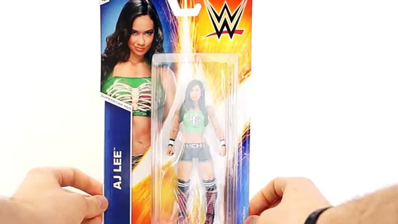 AJ Lee WWE Basic 53 Figure Unboxing & Review!!