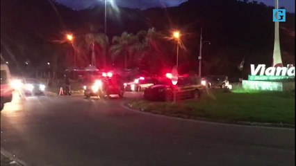 Ação da polícia em Viana