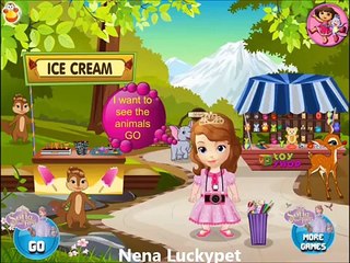 Great Sofia The First Zoo Adventure Video-Princess Sofia Games-Fun Kids Adventure