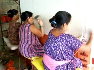Women at work (tibetan carpets factory)