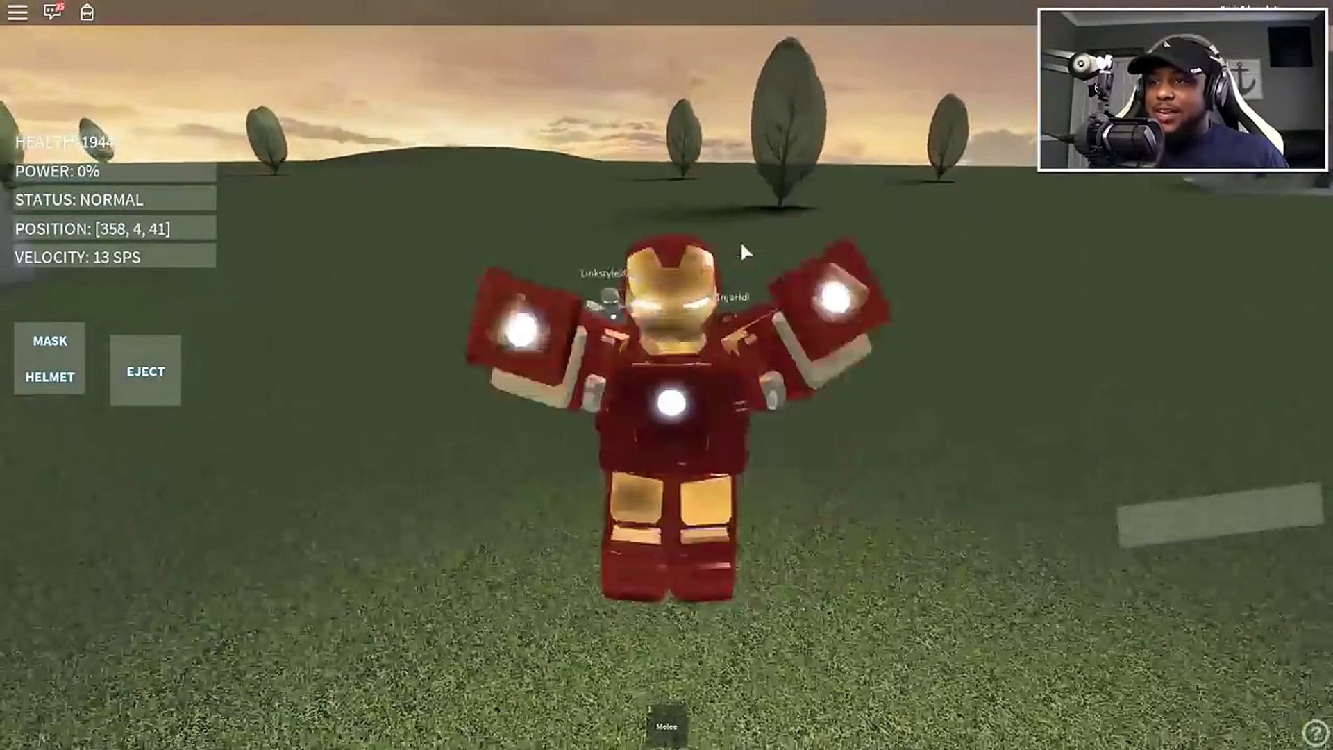 ⁣TRANSFORMING INTO IRON MAN IN ROBLOX