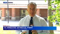 10 Students Arrested After Fight at Connecticut High School