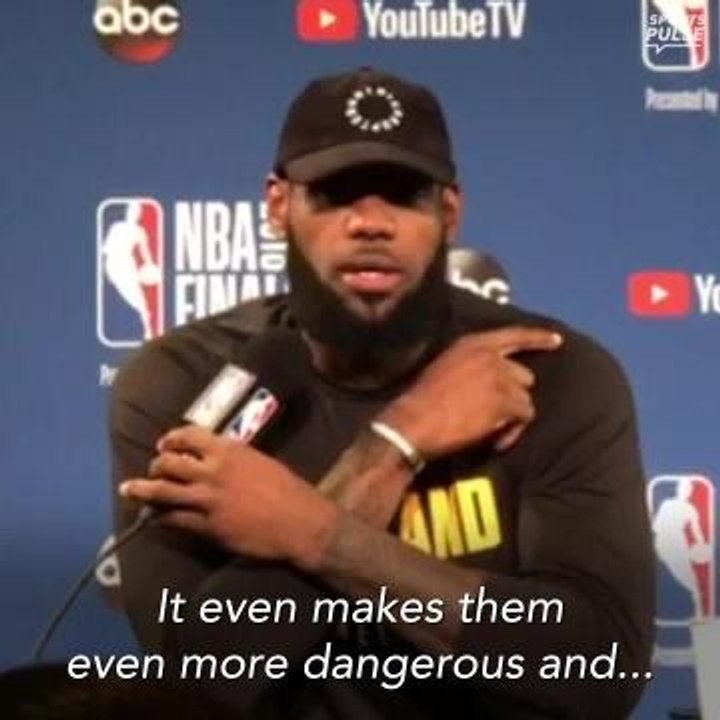 LeBron shuts down fans hating on another Cavs-Warriors NBA Finals