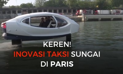 Keren! Inovasi Taksi Sungai Anti-Macet, Bisa untuk Wisata