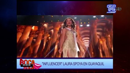 Laura Spoya, youtuber, vendrá a presentar show en Guayaquil