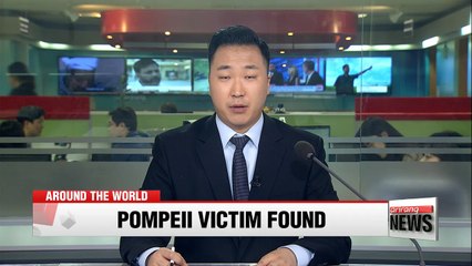 Pompeii victim found to with giant rock crushing his head