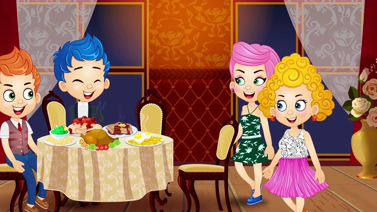 Bubble Guppies Gil & Molly Babies Bitten by a Giant Dog! Finger Family Song Nursery Rhymes#19