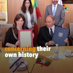 Israel and Myanmar Agreement To Change History Textbooks