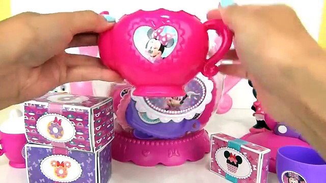 MINNIE MOUSE Teapot Play Toy Set & Play-doh Cookies