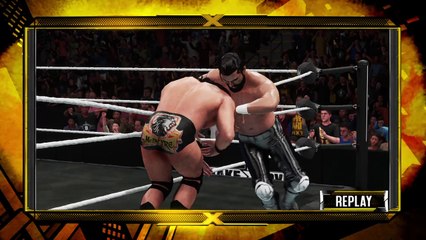 WWE 2K18 Andrade Cian Almas VS Drew MacIntyre NXT:Takeover