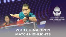 2018 China Open Highlights | Petrissa Solja vs Zeng Jian (Pre)