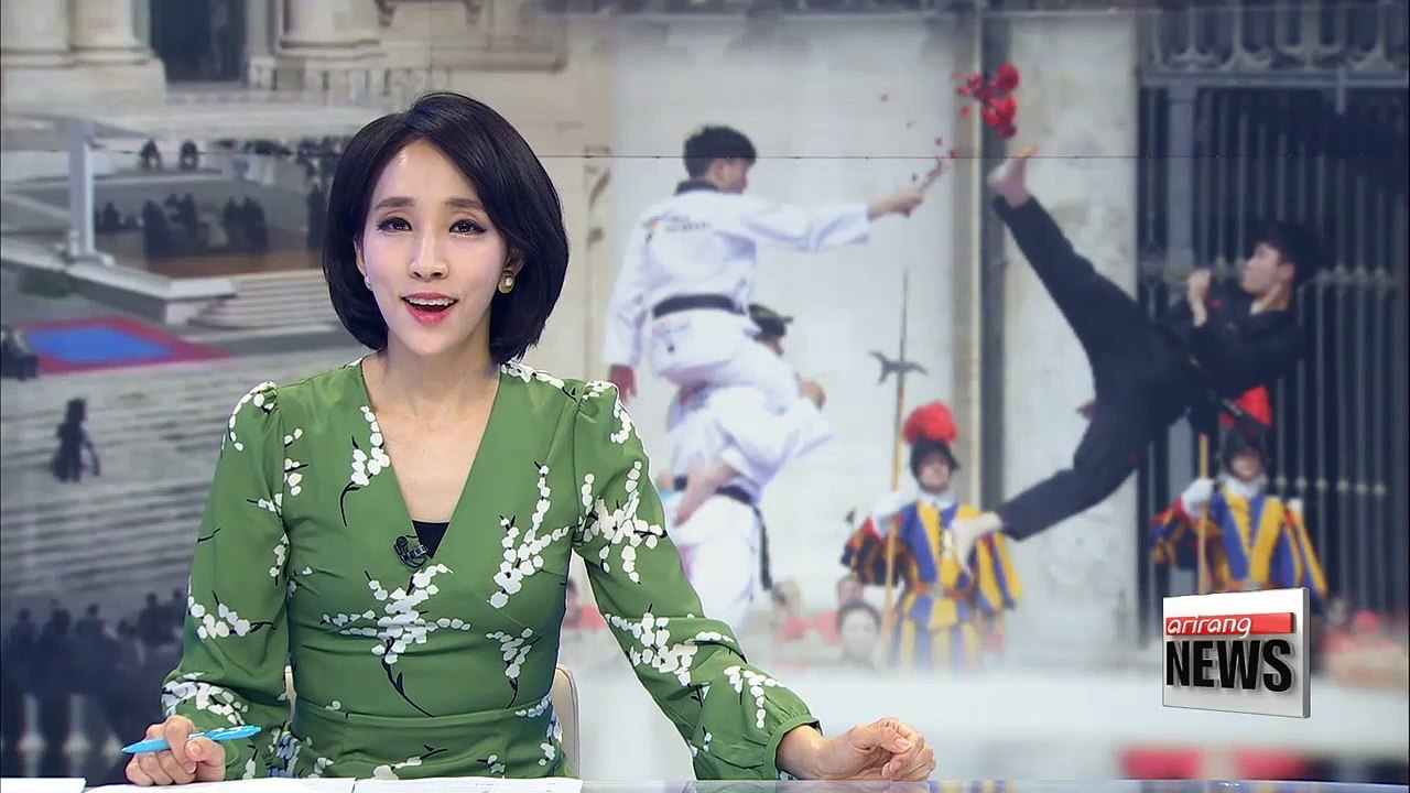 "Peace is more precious than triumph"…Taekwondo delivers a message of peace in Vatican