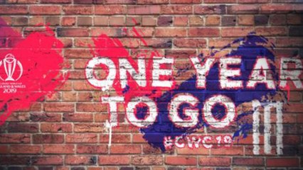 365 days to go:Countdown to ICC World Cup 2019 begins