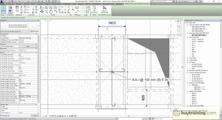 1002. Vẽ thép sàn âm