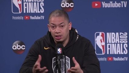 Cavs Practice: Tyronn Lue - 5/30/18