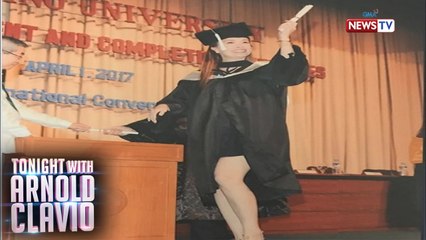 Tonight with Arnold Clavio: Sunshine Cruz, nakamit na ang kanyang college degree