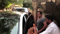 Salman Khan And Remo D'Souza Spotted During Race 3 Dubbing